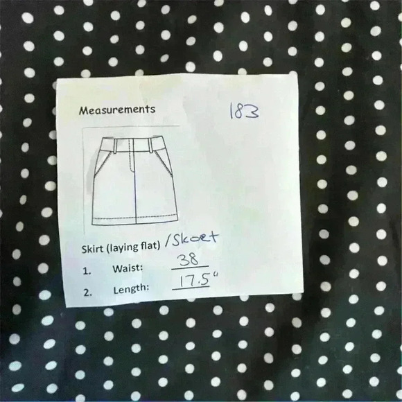 Izod Women's Size 14 Black Polka Dot Skort Casual Stretch Golf Tennis Pickleball - Picture 5 of 15